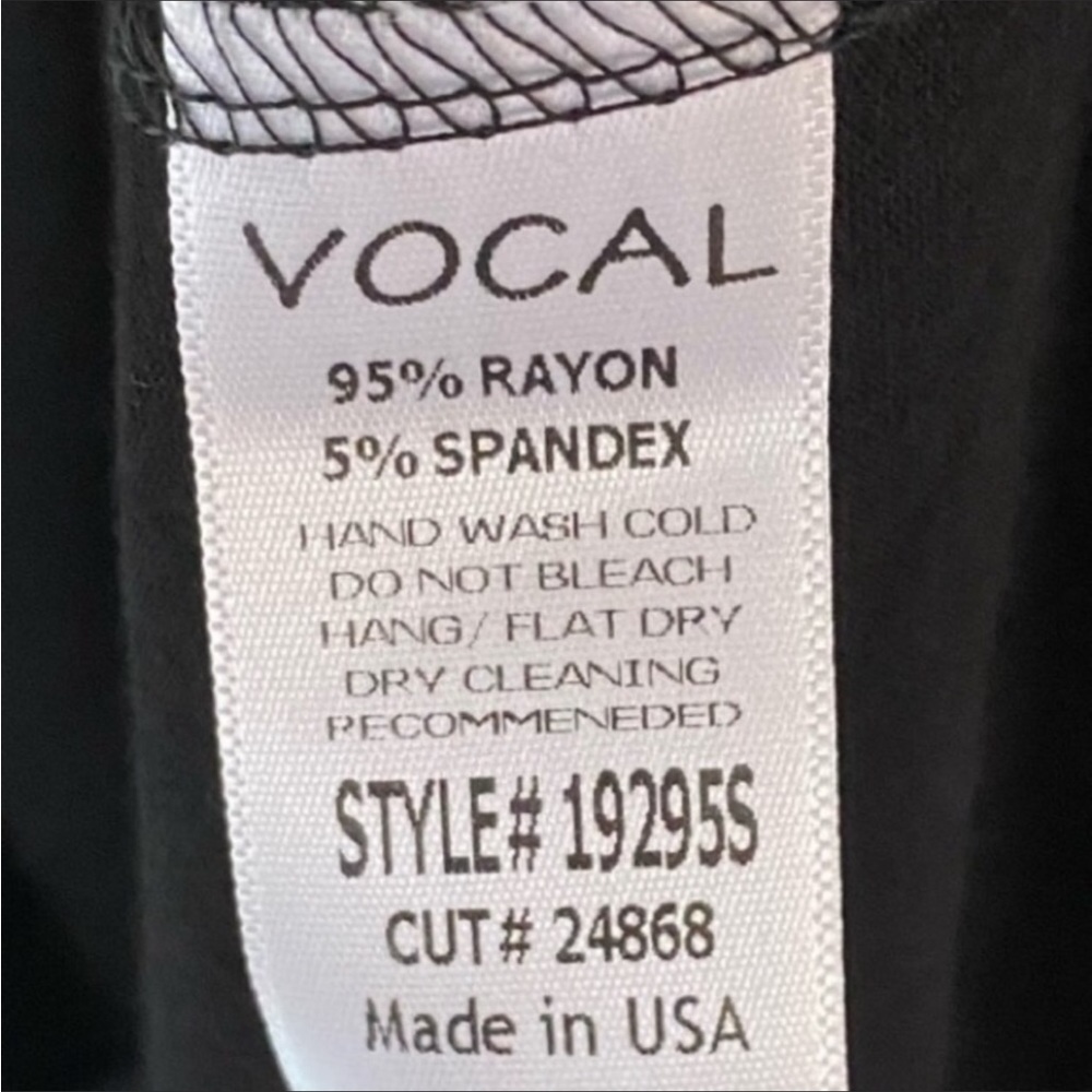 VOCAL Skulls Dolman Sleeve Top L - Picture 8 of 8